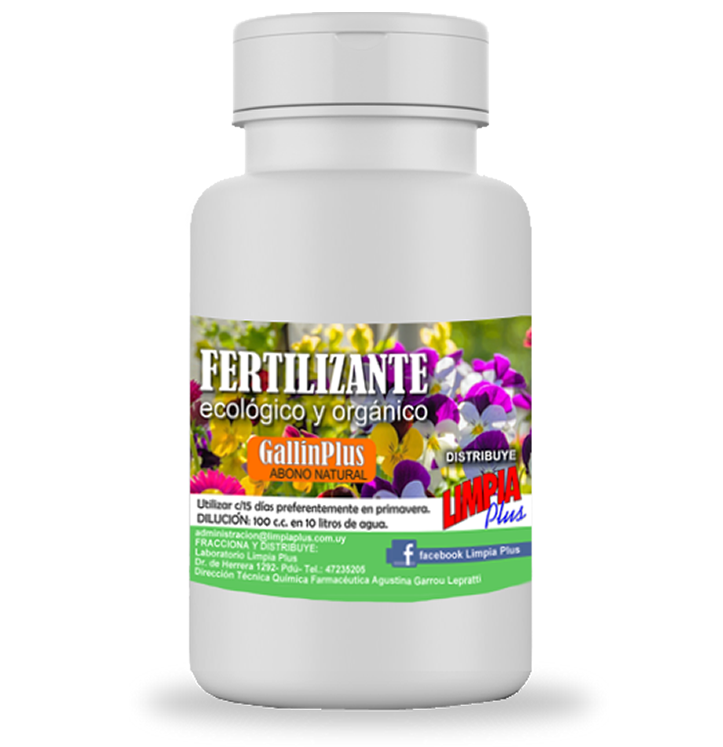 Fertilizante Ecológico Gallinplus 100 cc